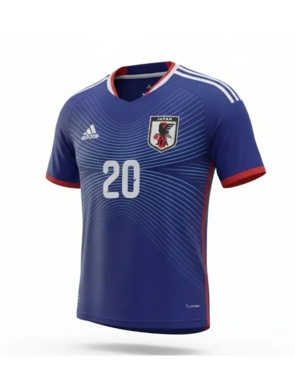 adidas Japan 2026 World Cup Authentic Home Soccer Jersey KUBO #20 Size Medium